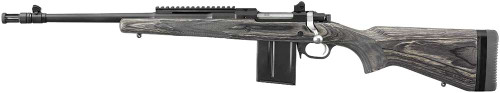 RUGER M77 SCOUT 308WIN LEFT HANDED 16.5" BBL BLK LAMINATE STOCK 1-10RD MAG