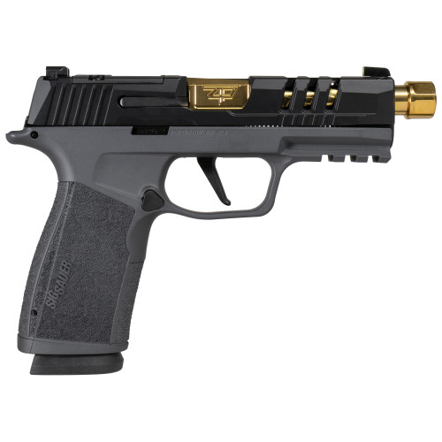 SIG P365 XMACRO 9MM 4.3" 17 BLK/GLD