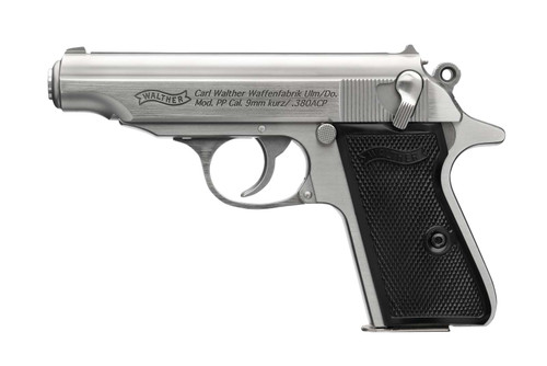PP .380 ACP 3.9" Stainless 7-rd
