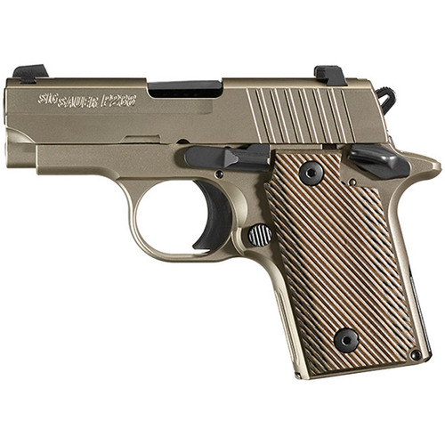 SIG P238 380ACP 6RD 2.7 NICKEL VECTOR GRIPS