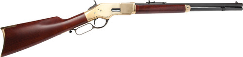 24" OCTAGON BRASS/BLUED WALNUTCIMARRON 1866 YELLOWBOY 38-40 