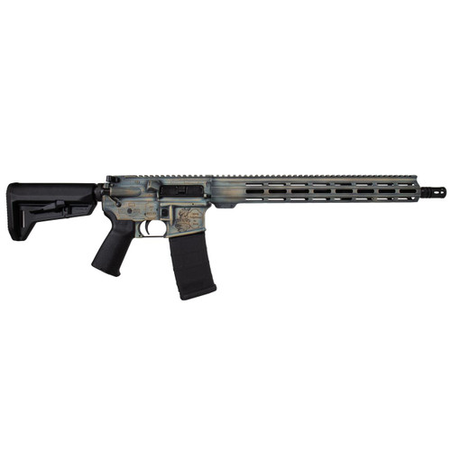 Shark Coast Tactical "Liberty AR Patina" AR-15 Rifle 5.56mm 30rd Magazine 16" Barrel 15" MLOK Handguard SCC-15 Lower