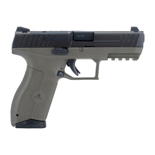 IWI MASADA Pistol 9mm 4.1 in. OD Green 17 rd. Night Sights