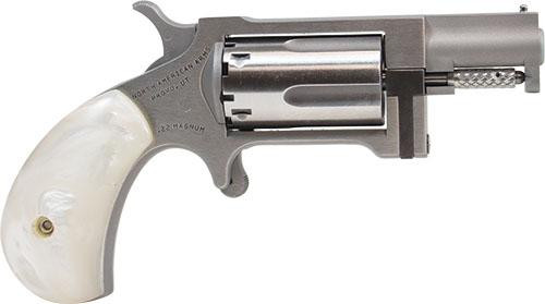 NAA Sidewinder Mini Revolver.22 WMR 1.5" Barrel White/Pearl Grip
