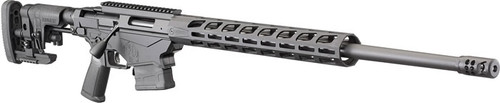 26" MATTE BLACK W/MUZZLE BRAK<RUGER PRECISION 6.5 PRC 
