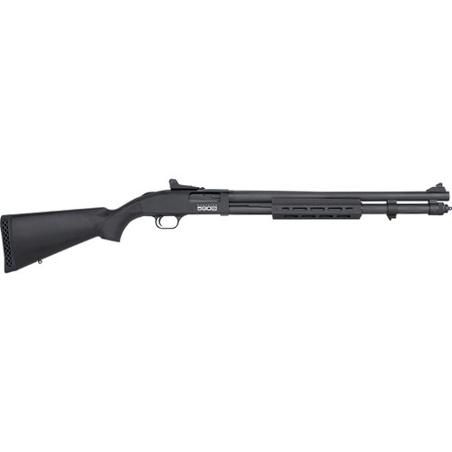 Mossberg 590S Shotgun 12 ga. 20 in. Black Ghost Ring Sights 3 in.