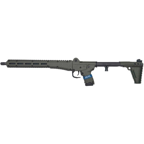 KelTec SUB2000 Gen 3 Rifle 9mm 16 in. Green G19 Mag 15 rd.