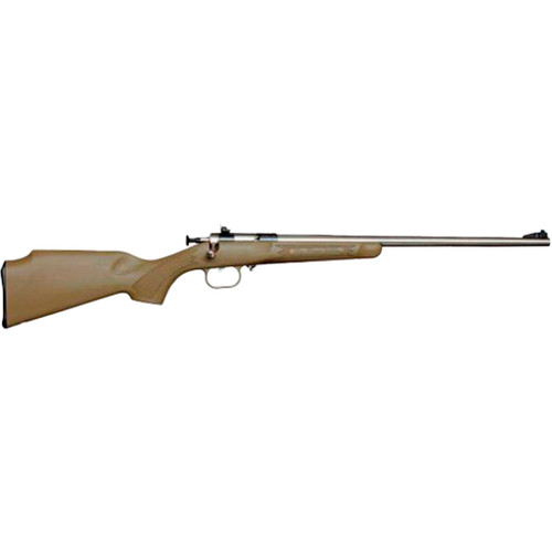 Keystone Crickett My First Rifle 22 LR 16 in. Tan Stainless RH