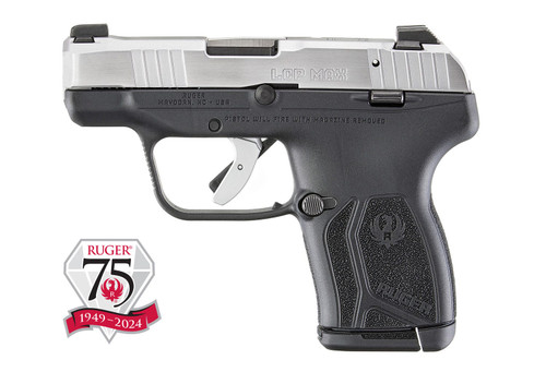 dRUGER 75TH ANNIVERSARY LCP MAX 380ACP PSTL BLK/STS 10RD