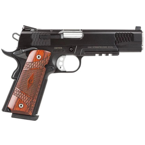 S&W M1911TA  E Series Handgun .45 Auto 8rd Magazine 5" Barrel Black Finish - DEMO