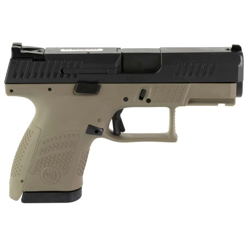 CZ P10S FDE 9MM PSTL 12RD FXD SIGHT