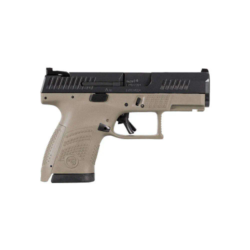CZ P10S FDE 9MM PSTL 12RD FXD SIGHT