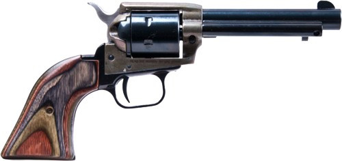 BLUED/C.COLORED LAMINATE GRIPSHERITAGE 22/22WMR COMBO 4.75" 