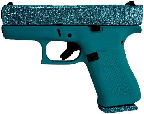 GLOCK 43X 9MM GLITTER GUNZ CALYPSO