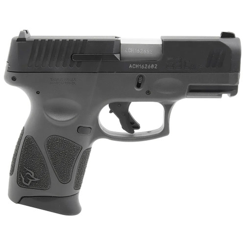 Taurus G3C Pistol 9mm 3.26 in. Grey/Black 12 rd.