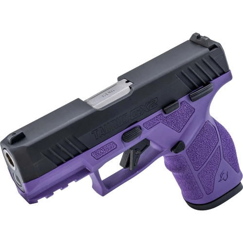 Taurus GX2 Pistol 9mm 3.38 in. Dark Purple Frame/Black Slide 10 rd