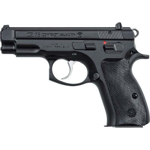 CZ 75 Compact Pistol 9mm 3.75 in. Black 15 rd.