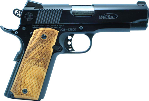 1911 9MM 4.5" BLUED/WOOD<TRISTAR AMERICAN CLASSIC CMNDR 