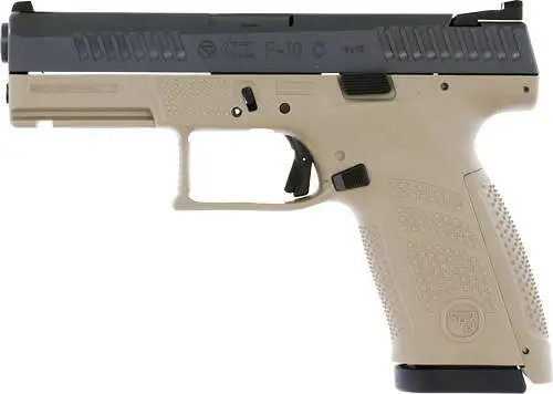 CZ P-10C FDE 9MM PSTL 15RD