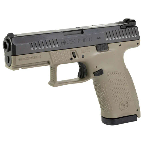 CZ P-10C FDE 9MM PSTL 15RD