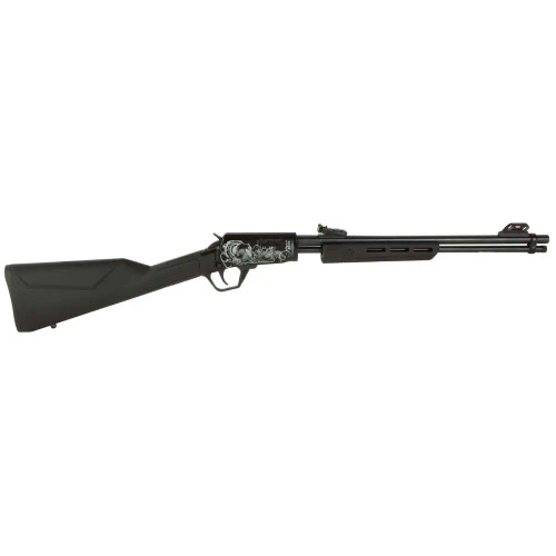 ROSSI GALLERY 22LR RFL 18" 15RD BLK ENGRAVED TRKY EDITION