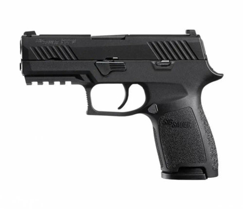 dSIG P320 9MM PSTL NITRON BLK SLITE--BG