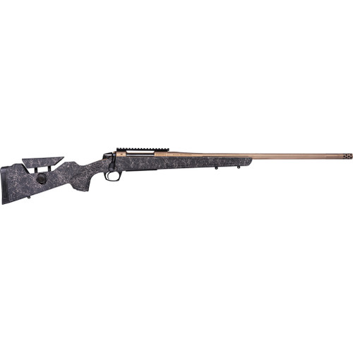 CVA Cascade Long Range Hunter Rifle 7mm Mag. 24 in. Smoked Bronze Webbing Web RH