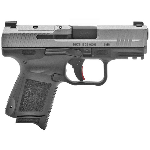 Century Arms Canik TP9 Elite SC 9mm Luger 12rd Magazine 3.5" Barrel Tungsten w/Finger Extension- BLEMISHED