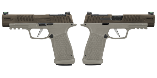 SIG SAUER P365 FUSE 9MM 4.3" 2 TONE BRONZE/TAN O.R. 1-17RD, 2-21RD