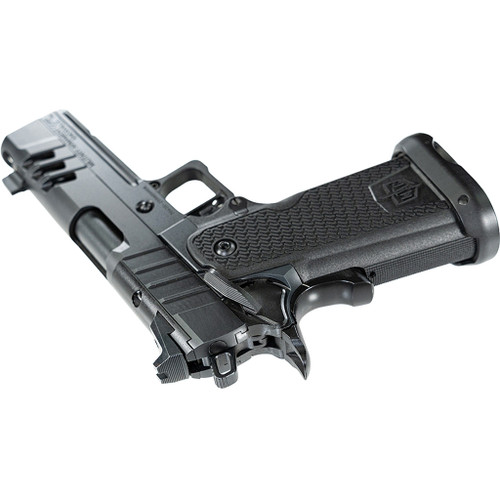 MAC 9 DS Comp Pistol 9mm 4.25 Black Comp AOS Optic Cut 17 rd.