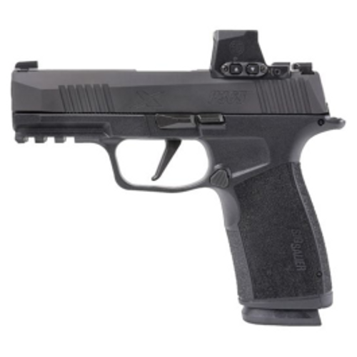 SIG SAUER OFF DUTY P365 MACRO 9MM PISTOL 3.7" BLACK 3-12RD MAGS ROMEO X  LE ONLY