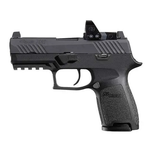 dSIG P320 9MM 3.9" NITRON BLK STRIKER RXP