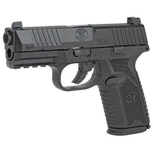 FN 509M NMS 9MM PSTL BLK/BLK DS 2-15rd
