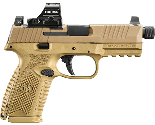 FN 509M TACTICAL 9MM FDE 4.5 HOLOSUN 407C 15/24R