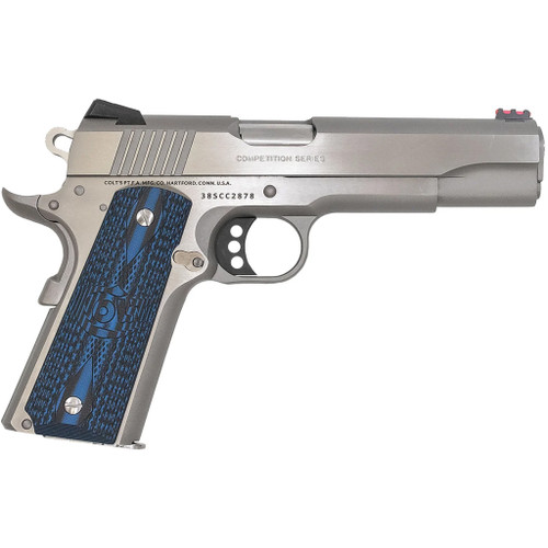 Colt 1911 Competition Pistol 38 Super 5" Blued 9 rd.