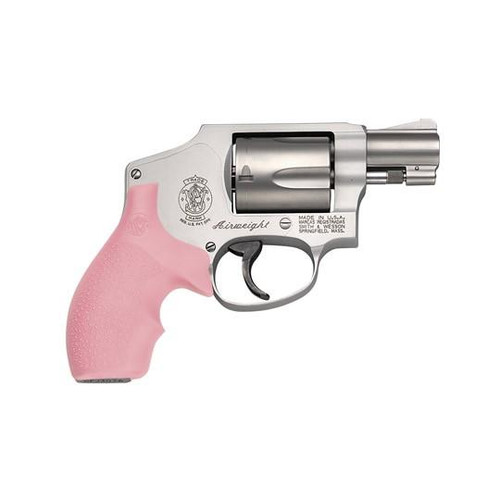 Smith & Wesson M642 Handgun .38 Special 5rd Capacity 1.875" Barrel Stainless Silver with Pink Grip USED