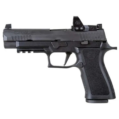 dSIG P320 9MM 4.7" X-SERIES BLK STRIKER
