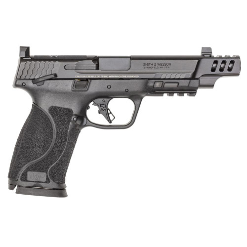 Smith & Wesson PC M&P 10mm M2.0 Ported Optic Ready Handgun 10mm Auto 15rd Magazines 5.6" Ported Barrel Night Sights USED