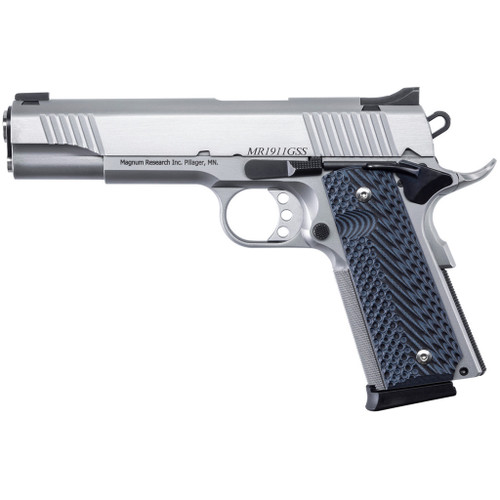 Magnum Research 1911 G Model Pistol 45 ACP 5 in. Stainless Steel 8 rd.