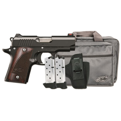 Kimber Micro 9 RTC Bundle 9mm 3.15 Black Rosewood w/Holster & 2 Tac-Mags 7rd