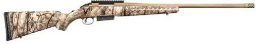 dRUGER AMERICAN GO WILD 6.5PRC RFL 24" BRNT BRNZ THRDED BBL, CAMO STOCK, 3RD