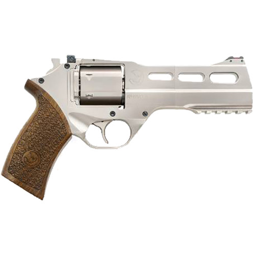 Chiappa Rhino 50DS Revolver 357 Mag 5 in. Nickel 6 Shot
