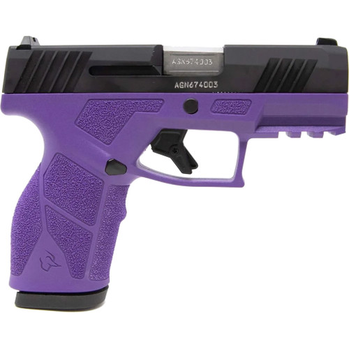 Taurus GX2 Pistol 9mm 3.38 in. Dark Purple Frame/Black Slide 13 rd