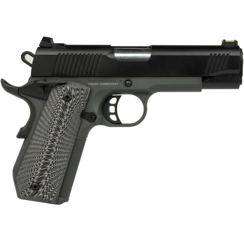 SDS Arms 1911 C10 Yukon Pistol 10 mm 4.25 in. Grey Cerakote Frame Blk Slide