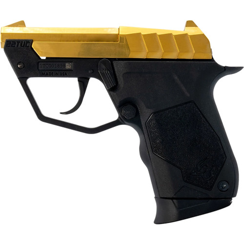 Taurus 22TUC Pistol 22 LR 2.5 in PVD Gold 9 rd.