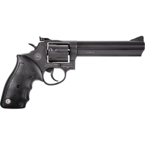 Taurus Model 66 Revolver 357 mag. 6 in. Black 7 rd. Rubber Grips