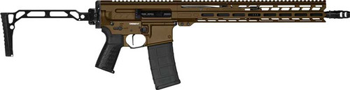 RDB/9ARC SL-K ADJ STK BRONZE !CMMG RIFLE DISSENT MK4 9MM 16" 