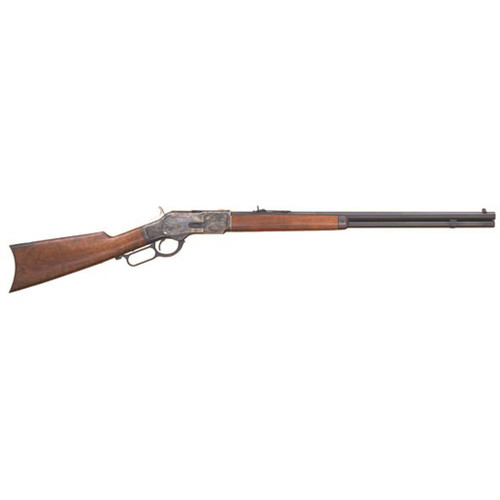 Cimarron 1873 Sporting Rifle 45 Long Colt 24.25 in. Walnut Case Hardened