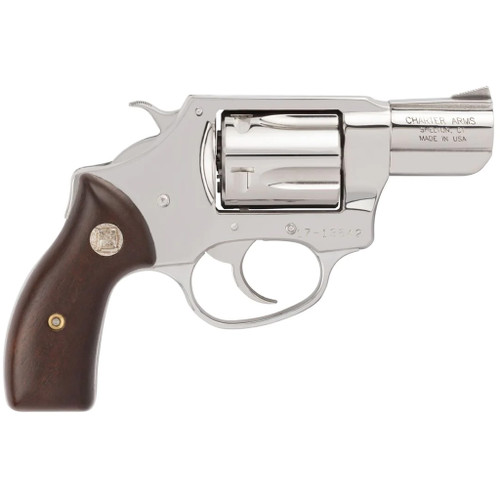 Charter Arms Undercover Revolver 38 Spl. 2 in. Hi-Polish and Wood 5 Shot