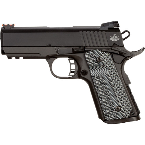 Rock Island TAC Ultra CS 1911 Pistol 9mm 3.6 in. Black Parkerized 8 rd.